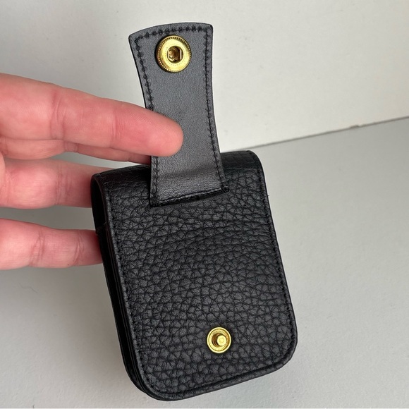 Dooney & Bourke all weather leather Snap Button Strap Caddy Purse bag accessory - Picture 9 of 15